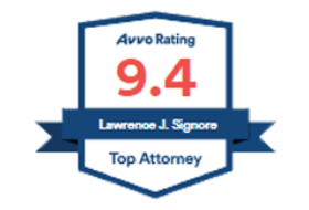 Avvo Rating | 9.4 | Lawrence J. Signore | Top Attorney