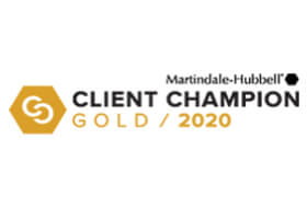 Martindale-Hubbell | Client Champion | Gold / 2020
